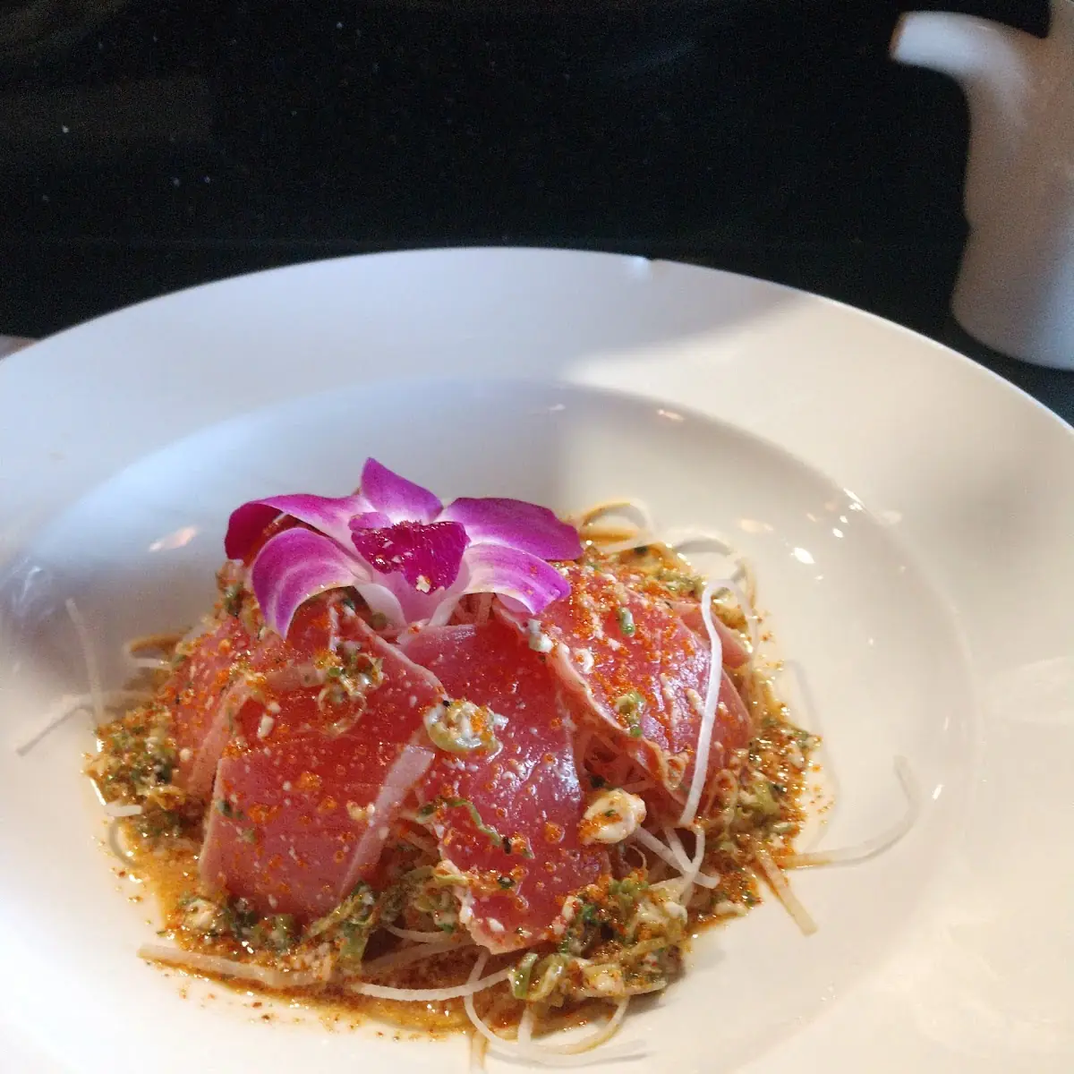 Garlic Tuna Sashimi