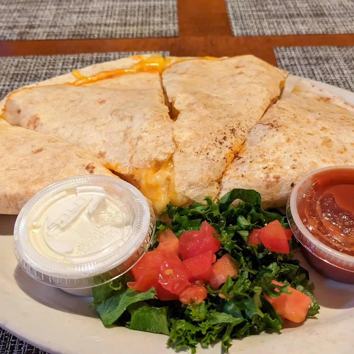 Buffalo Chicken Quesadilla