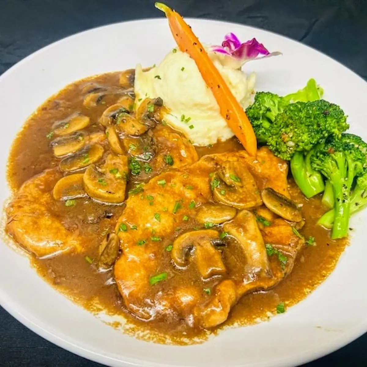 Mushroom Swiss Steak