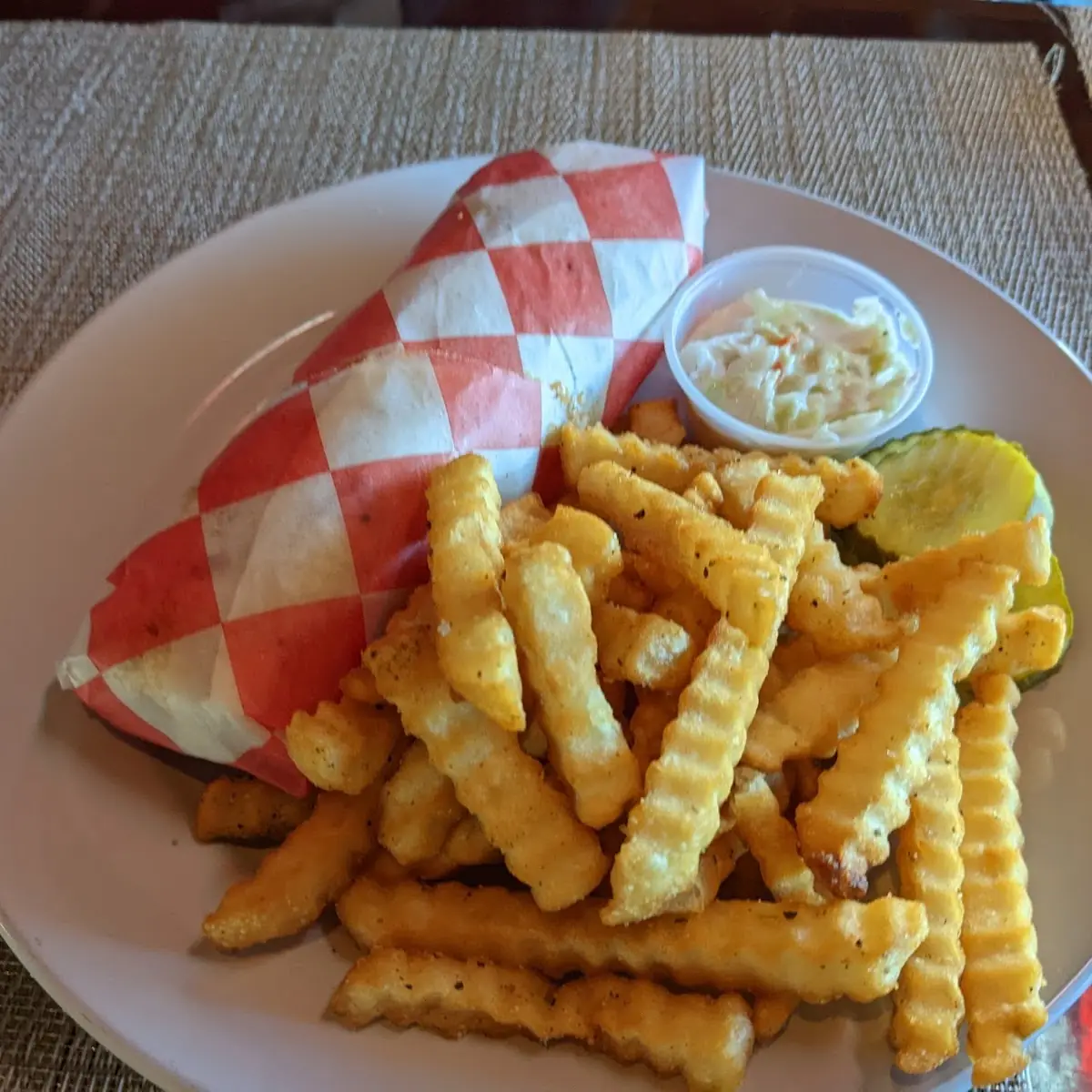 Old Bay Fries with Ranch