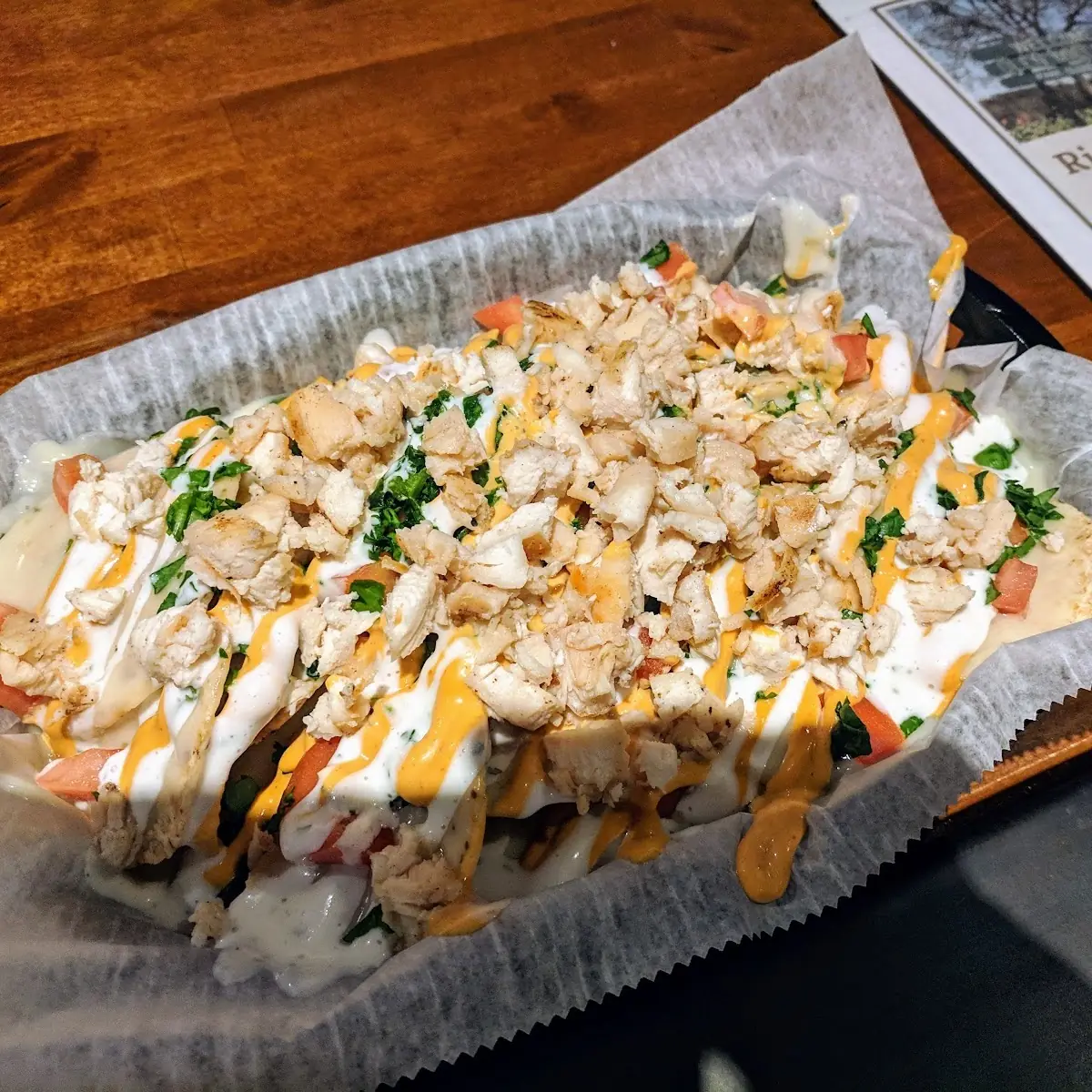 Chicken Nachos