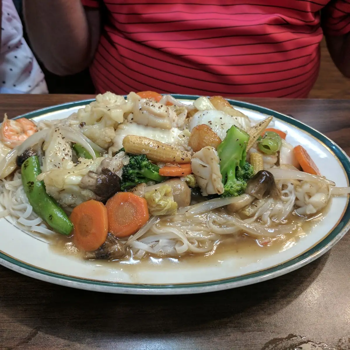 Seafood Combination Rice Noodle