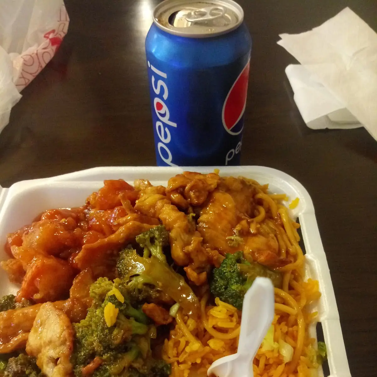 Chow Mein Fried Rice Orange Chicken Broccoli Chicken