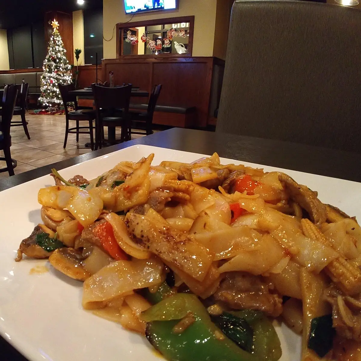 Basil Beef Stir Fried Noodles