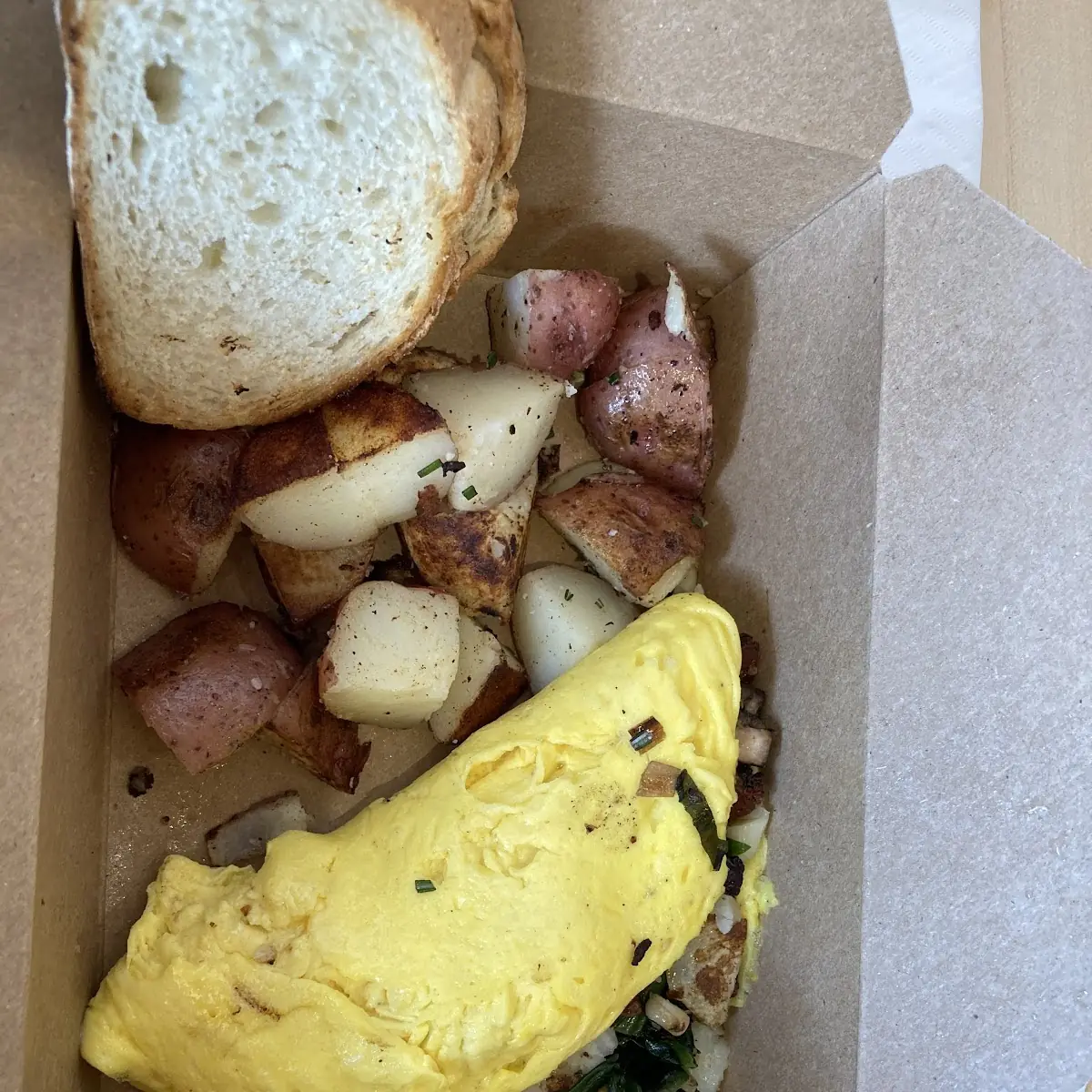 Omelette & Home Fries