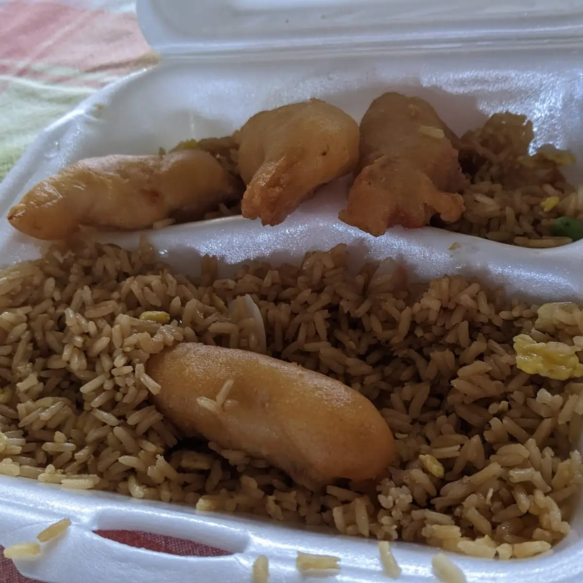 Sweet and Sour Chicken Fried Rice