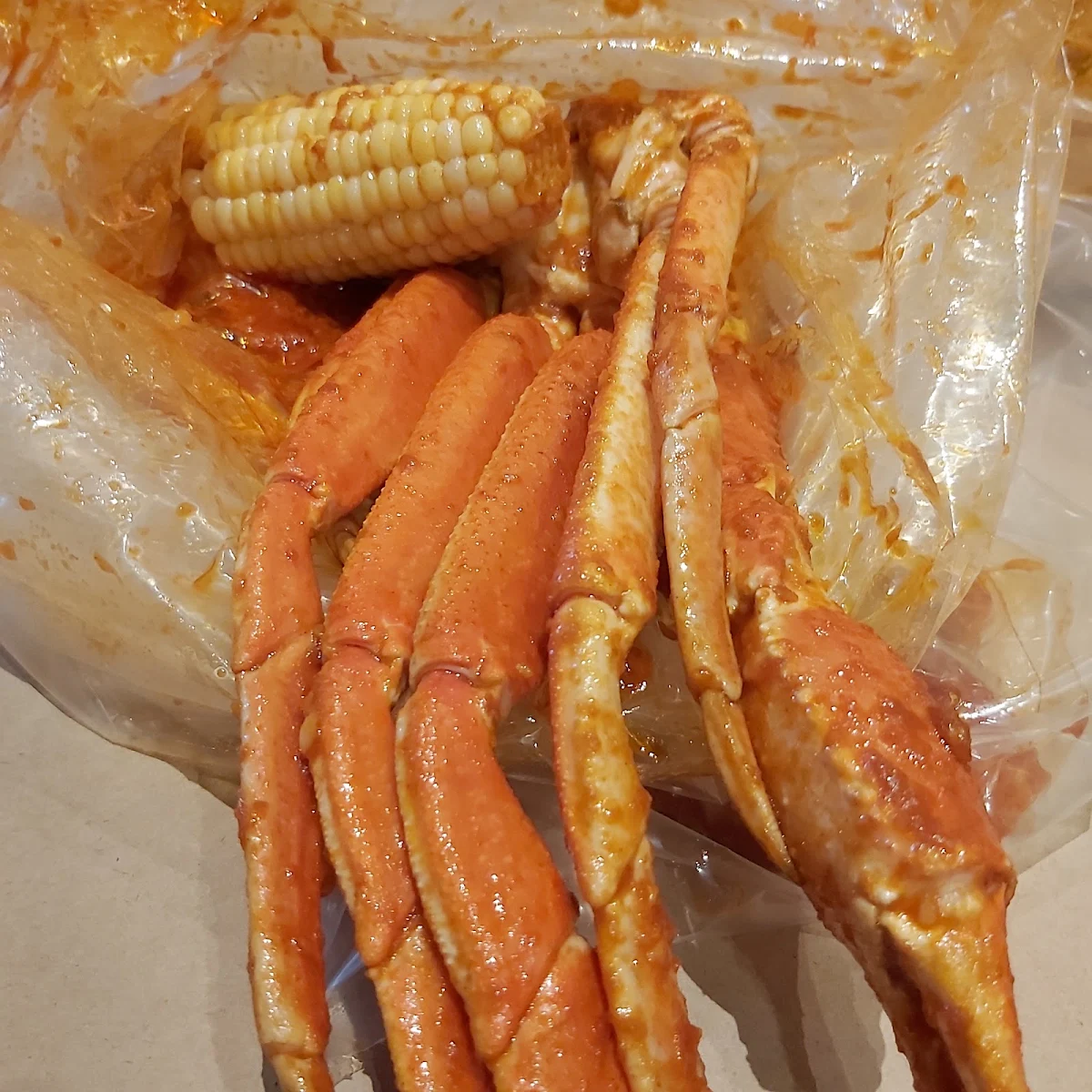 Snow Crab Legs, The Captain's Boil