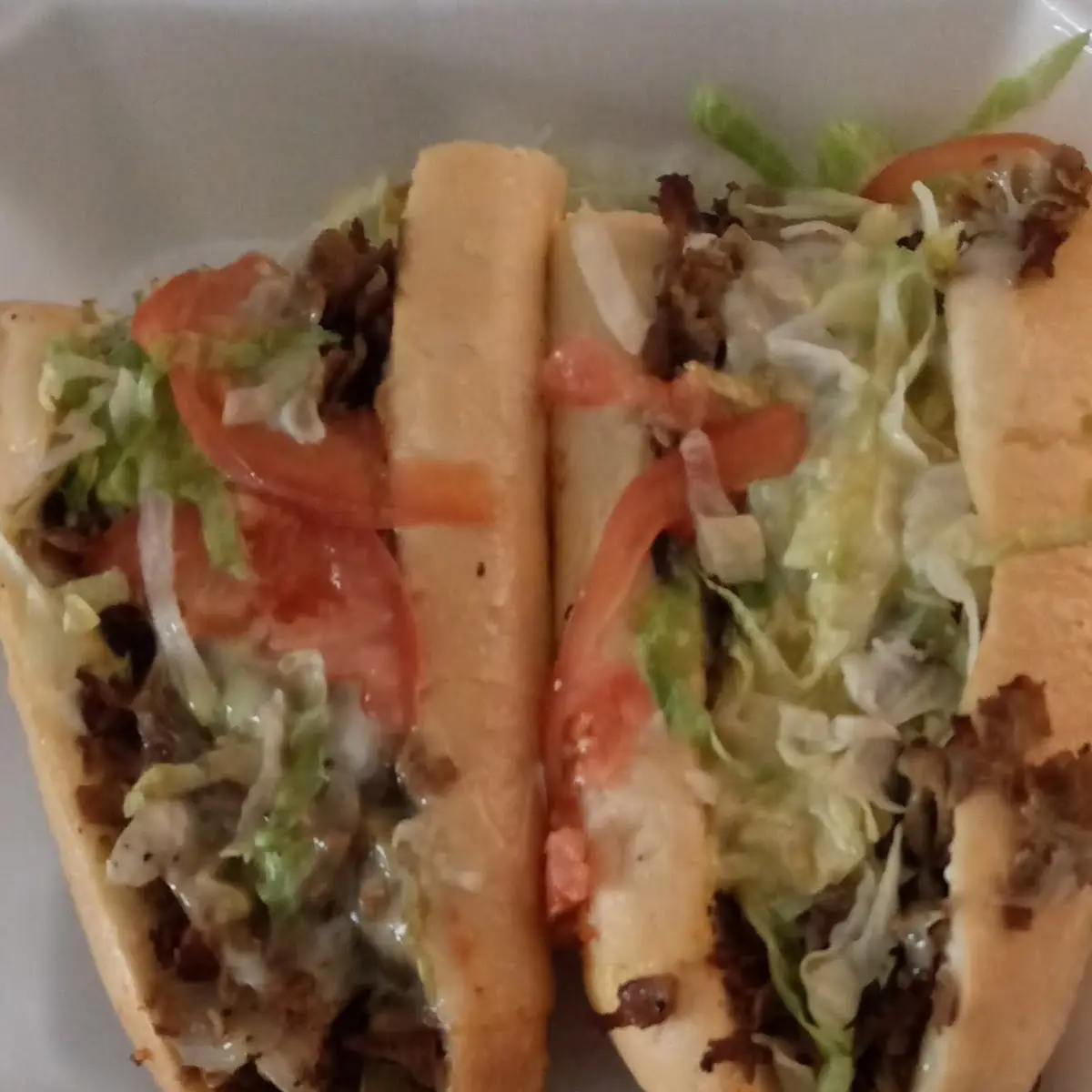 Loaded Cheese Steak Without the Mushrooms