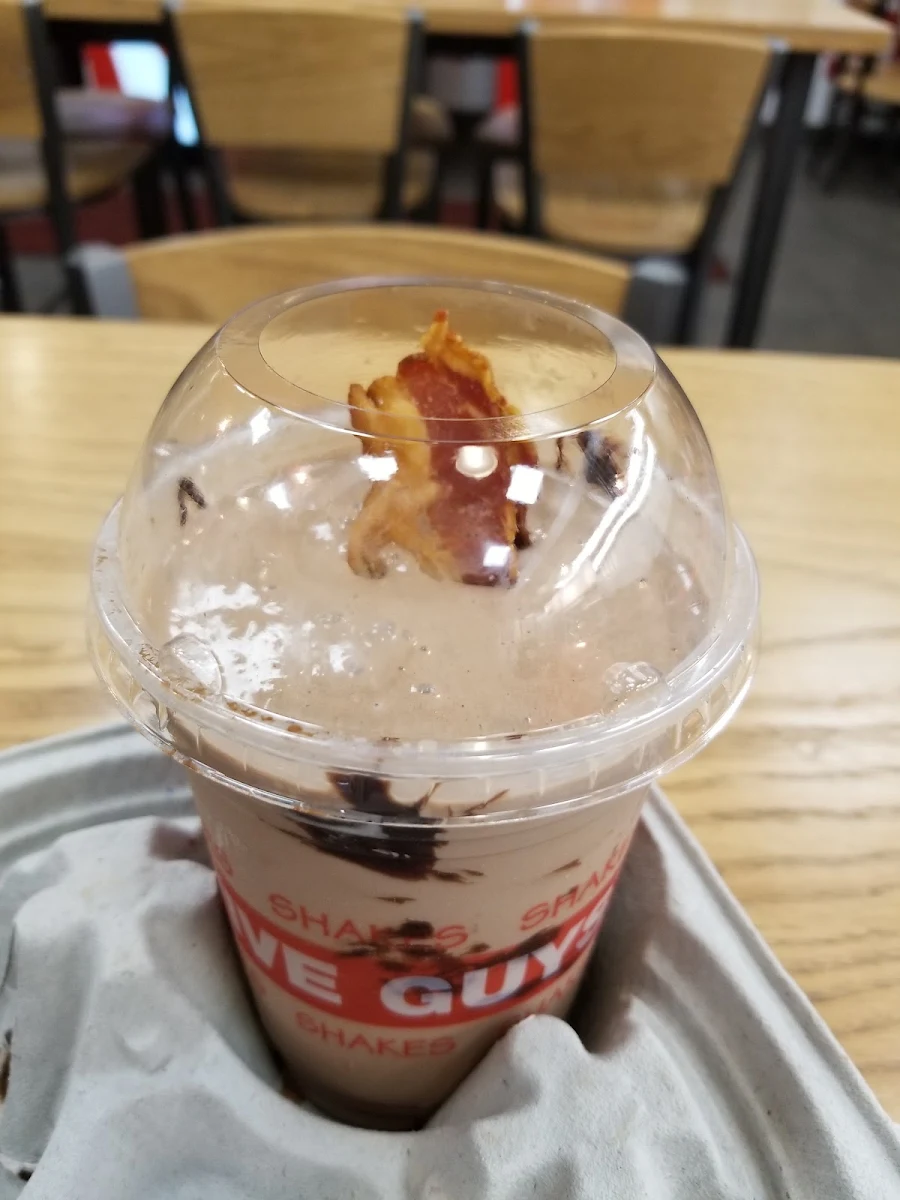 Chocolate Milkshake with Bacon