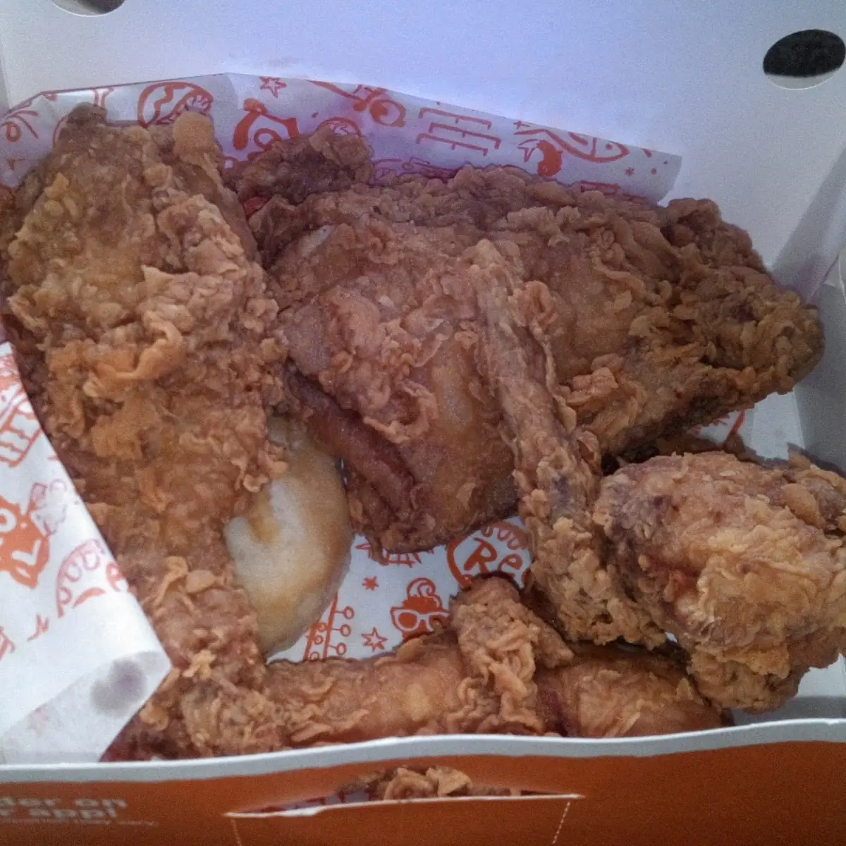 3 Piece Mild Chicken with Biscuit