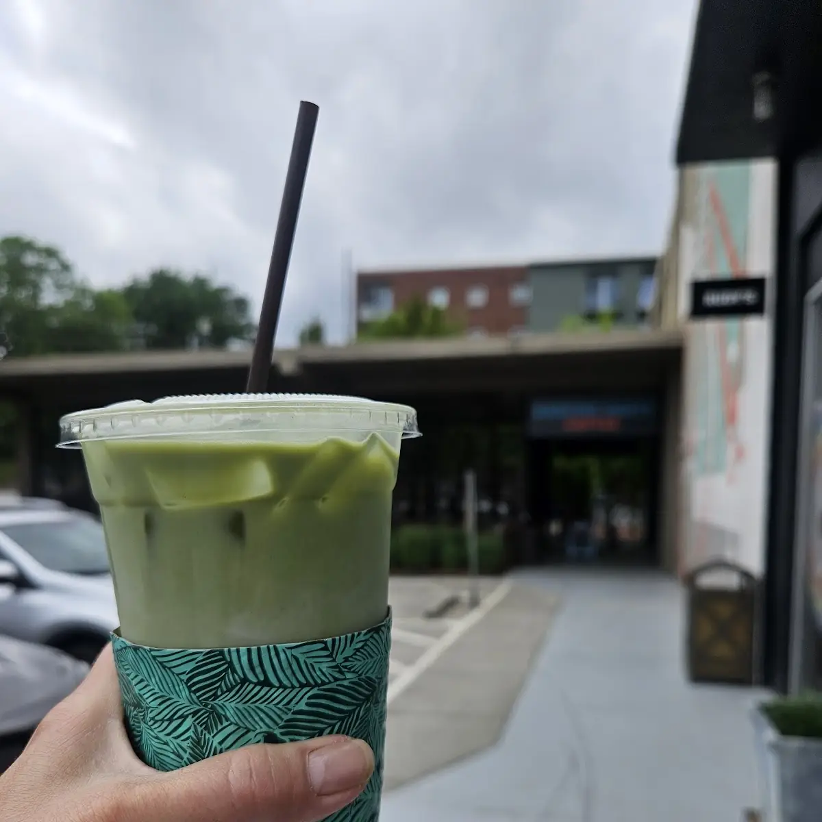 Mint Strawberry Matcha