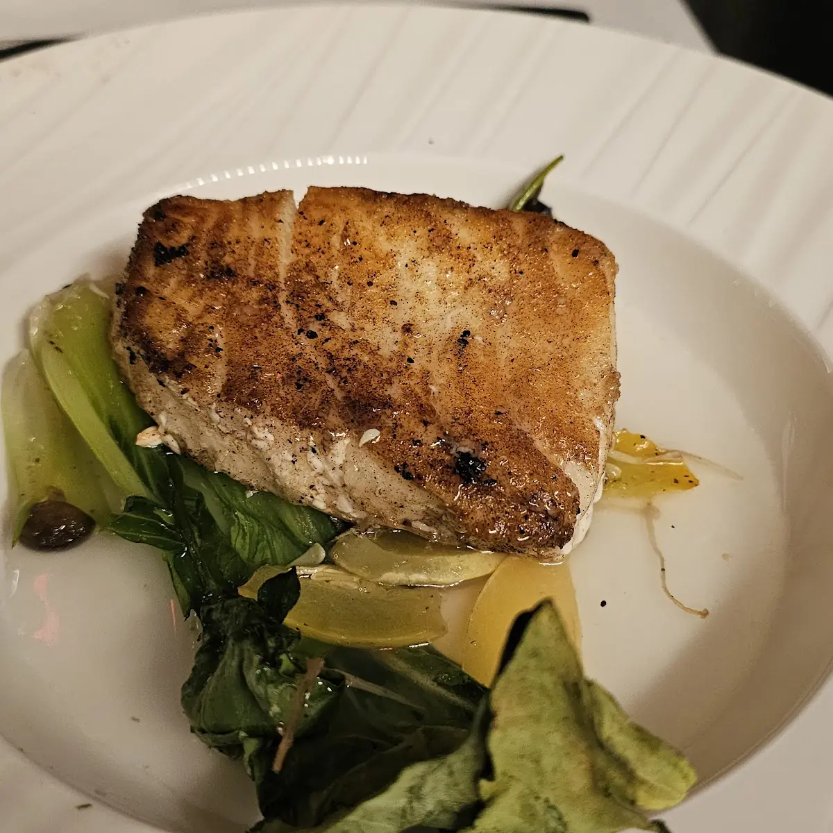 Seared Sea Bass