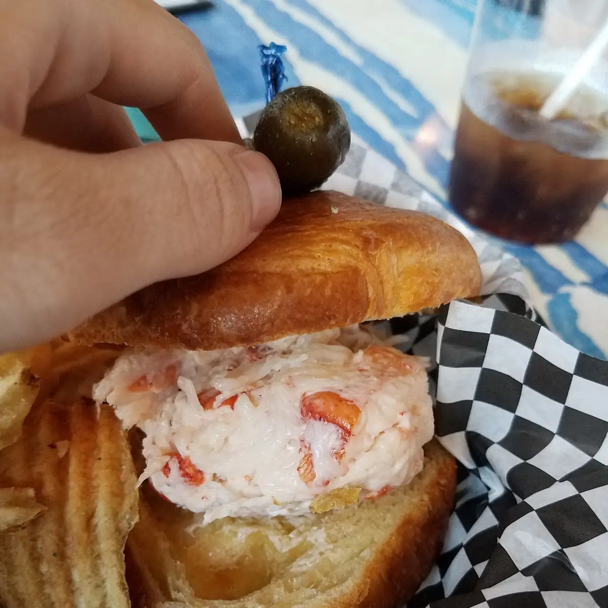 Lobster Roll on Croissant