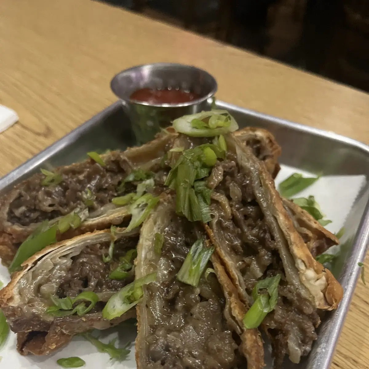 Cheesesteak Egg Rolls