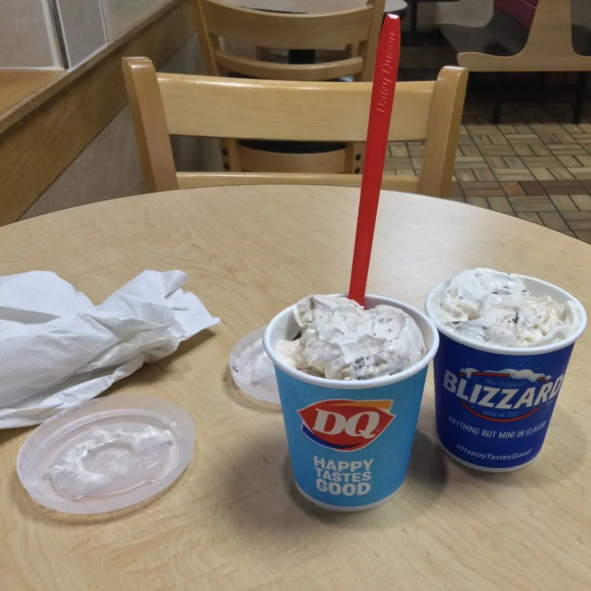 Mint Oreo Blizzard Treat