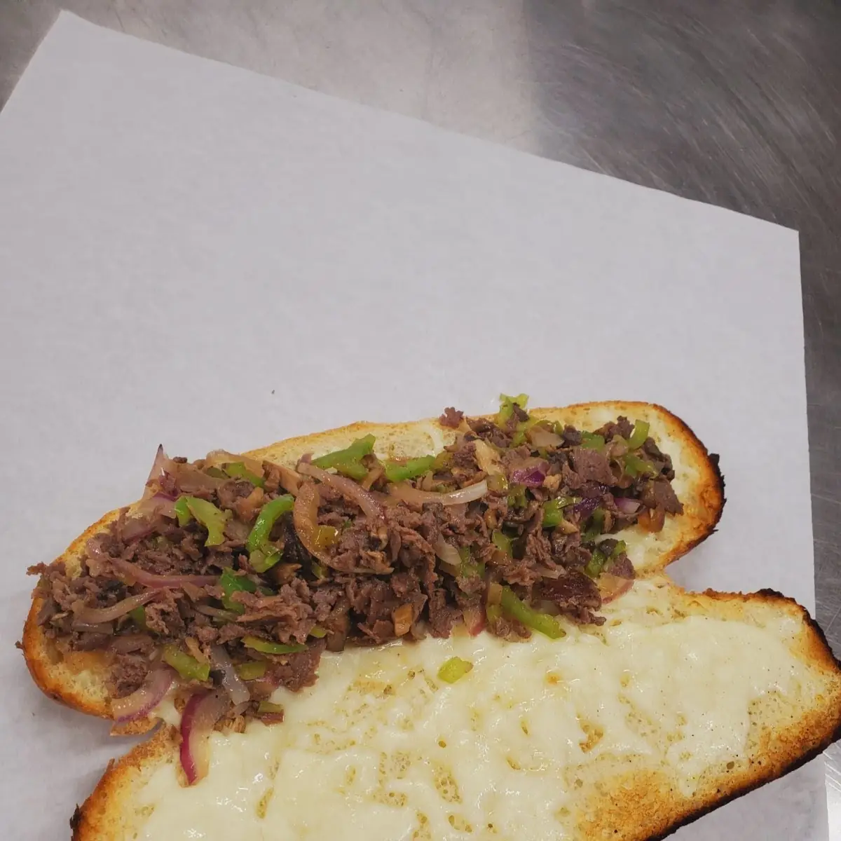 Phili Cheese Steak Sandwich