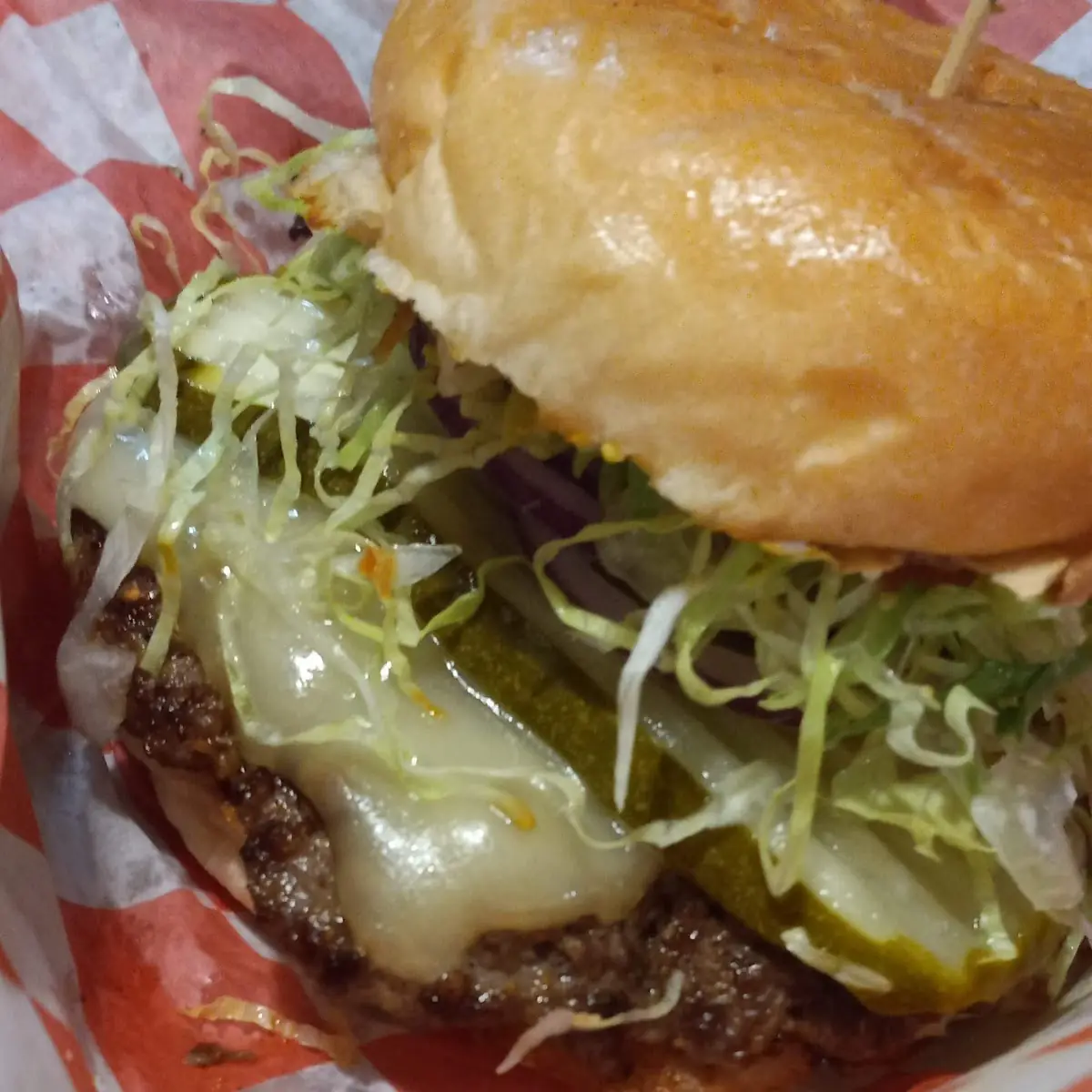Grilled American Burger