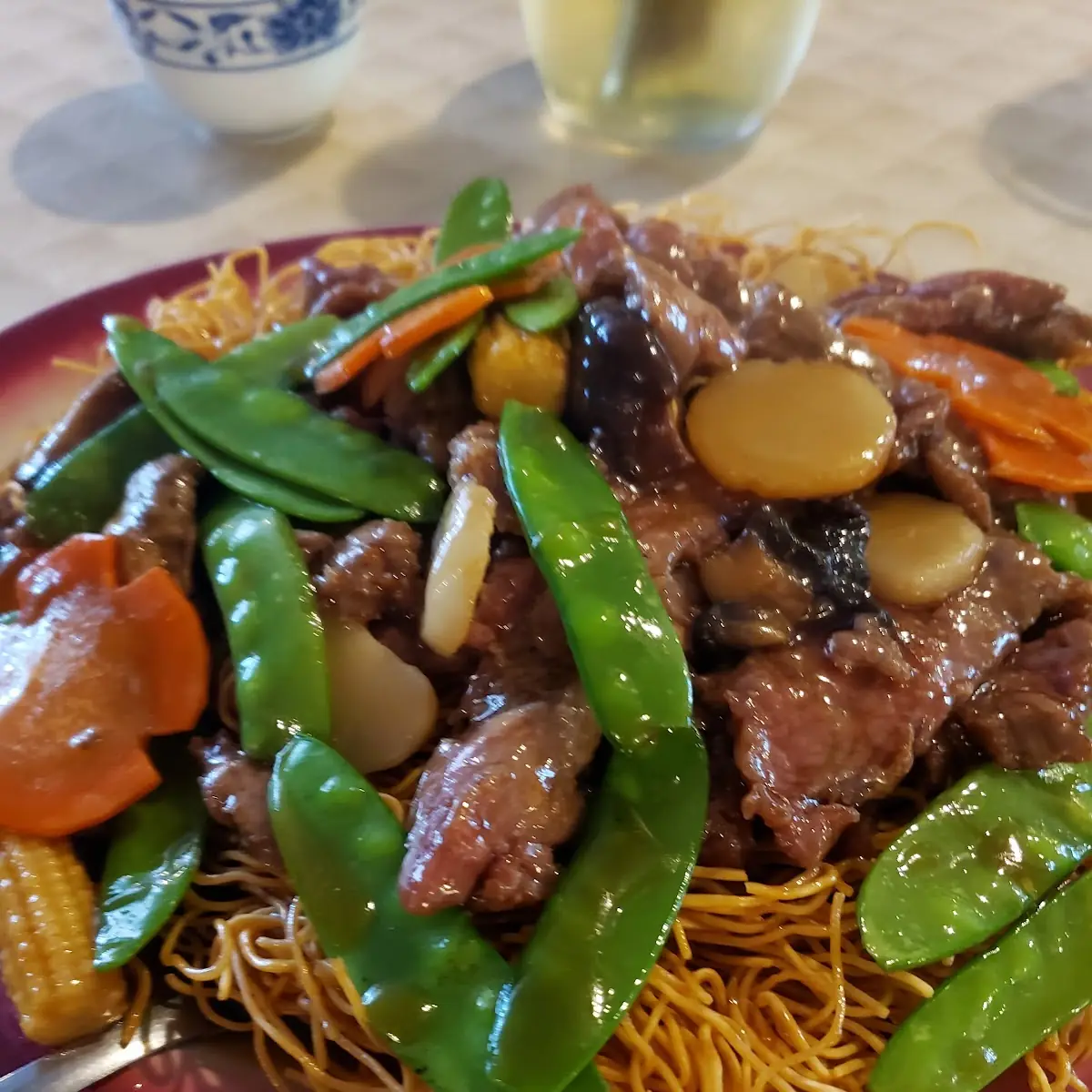 Cantonese Pan Fried Noodles