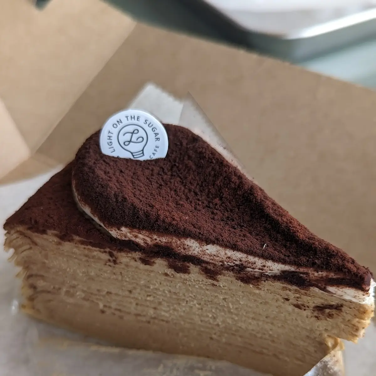 Tiramisu Crepe Cake