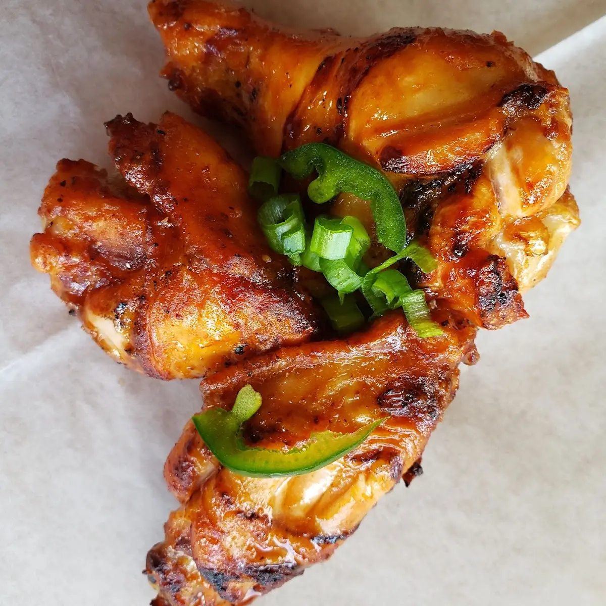 Smoked Chicken Wings Catering