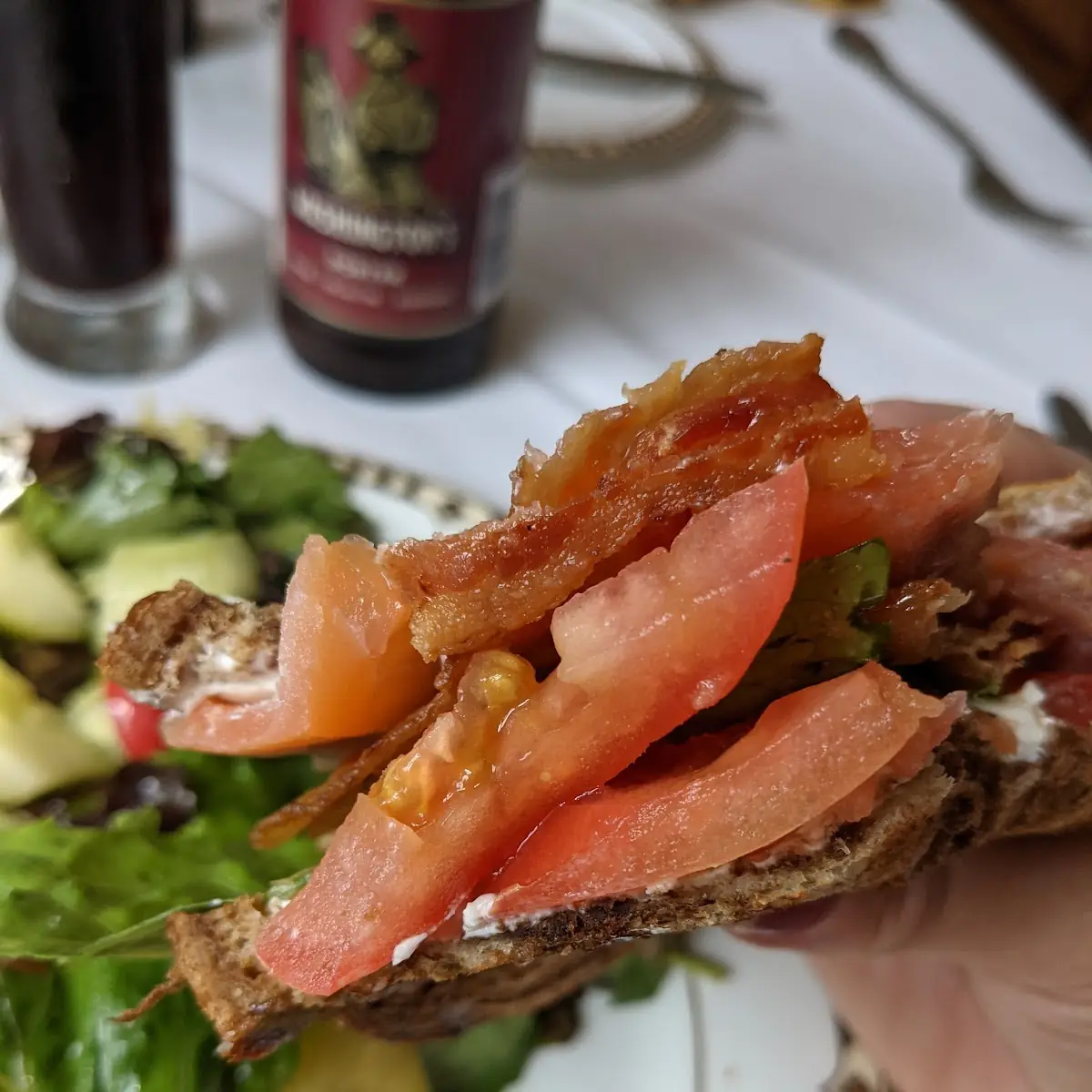 Smoked Salmon blt