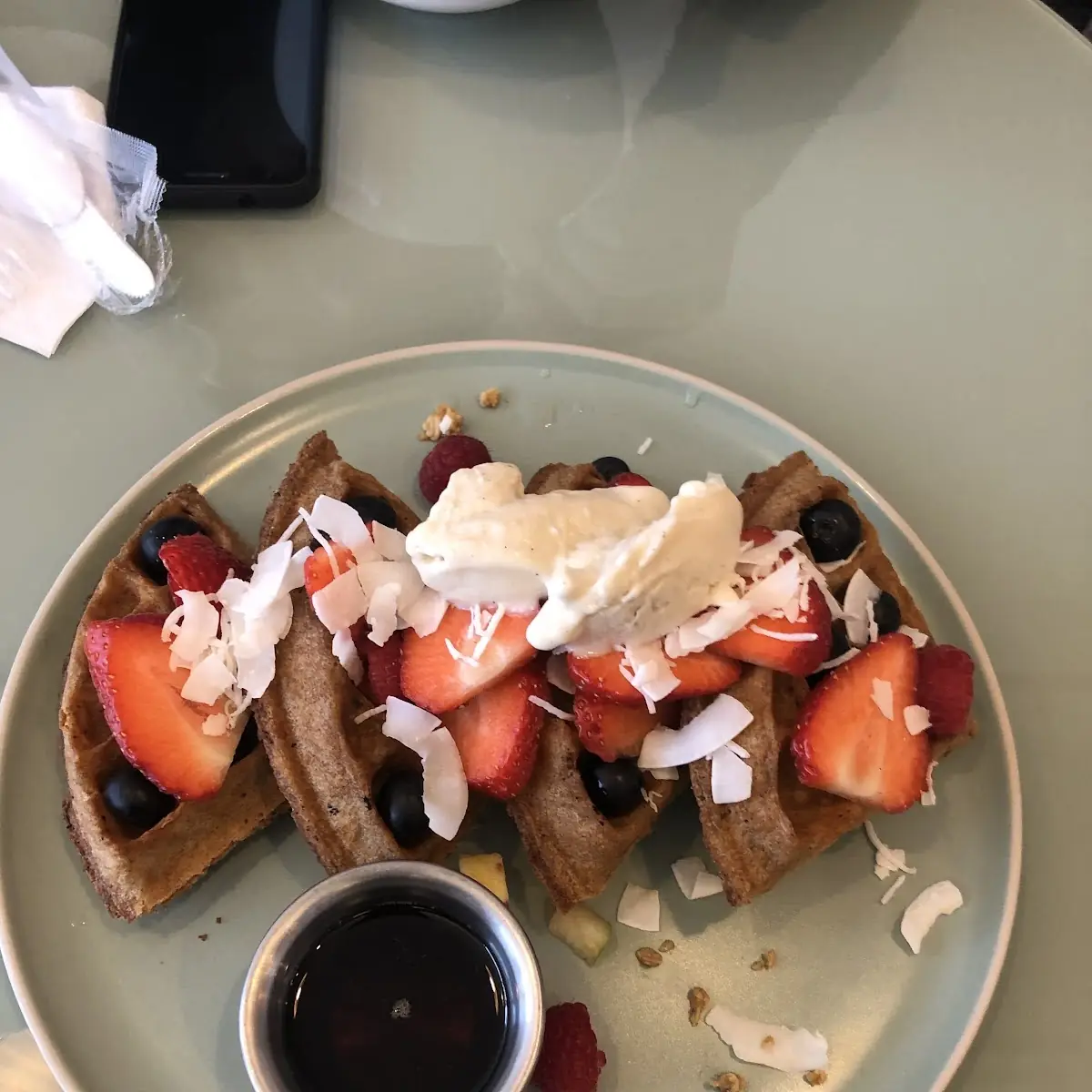 Berry Waffles