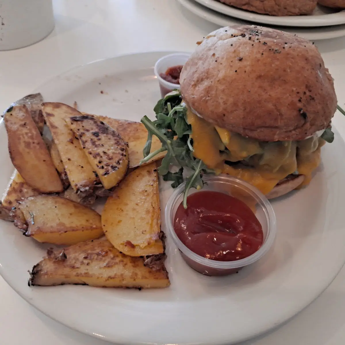 Class Burger and Fries
