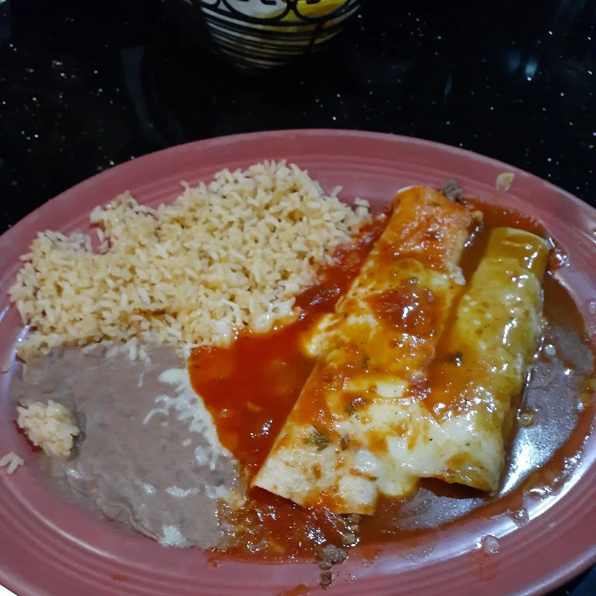 Enchilada Rice & Beans