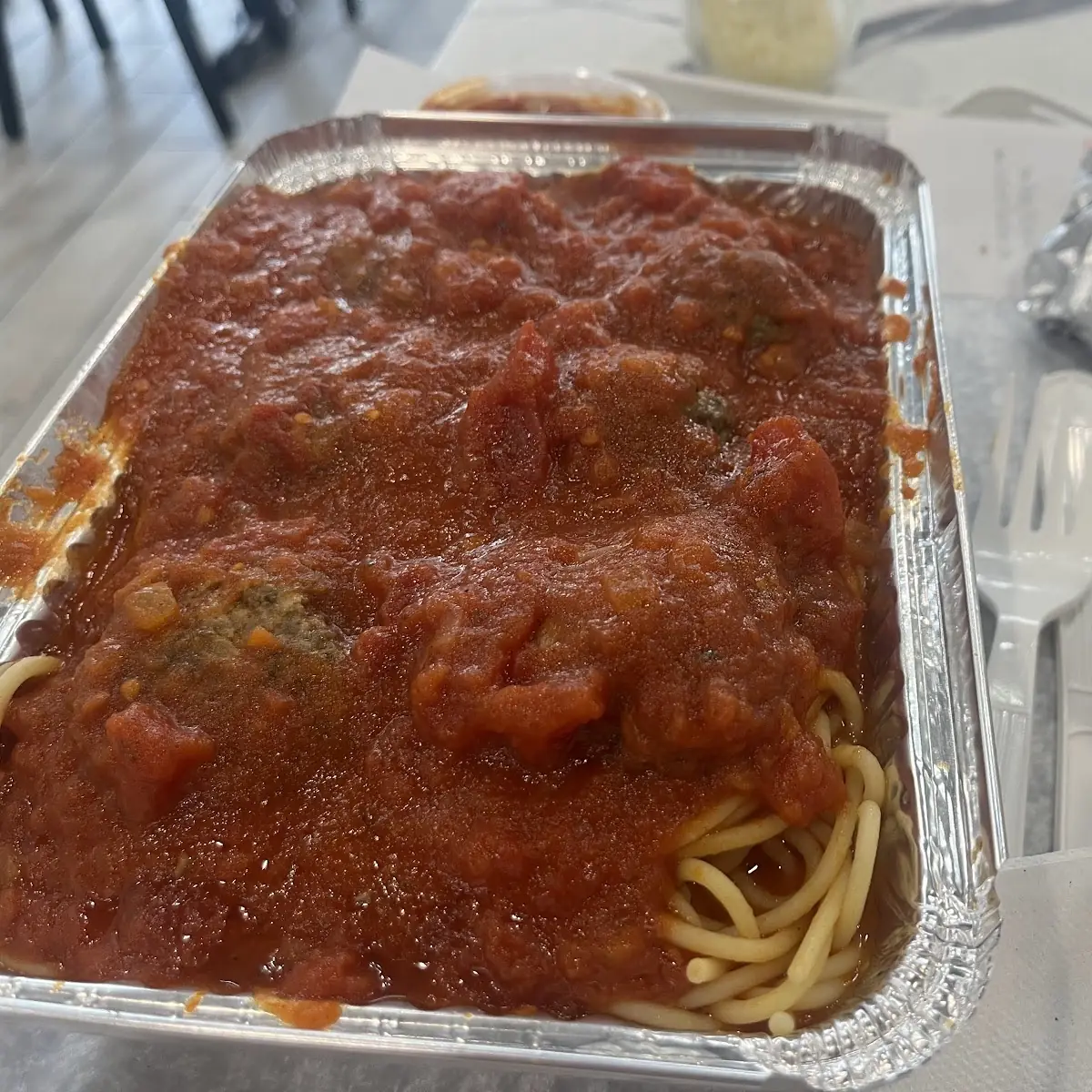 Spaghetti with Meatballs