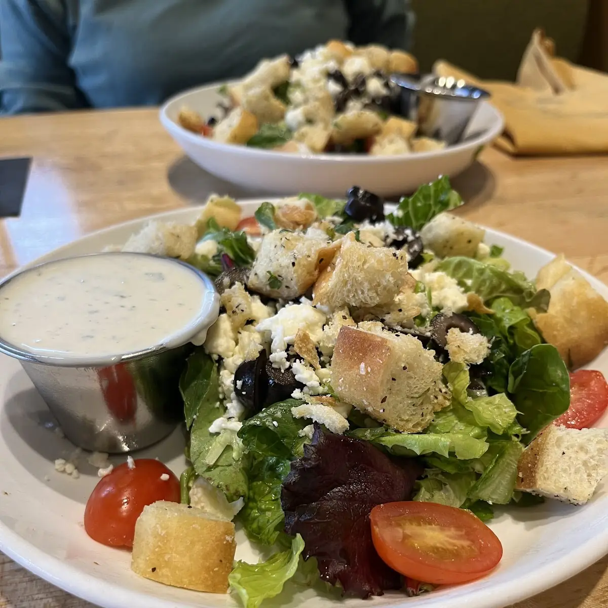 House Salad with Ranch Dressing
