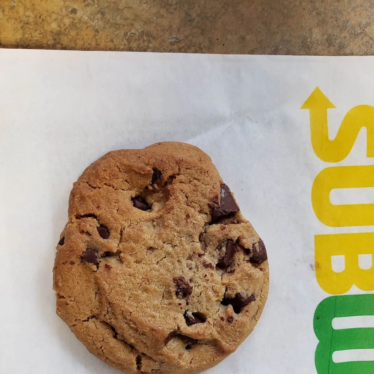 Subway Footlong Cookie