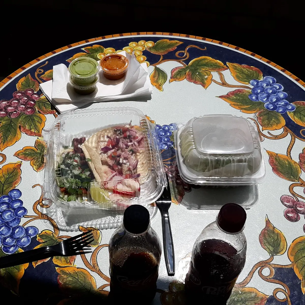 Ahi and Street Tacos