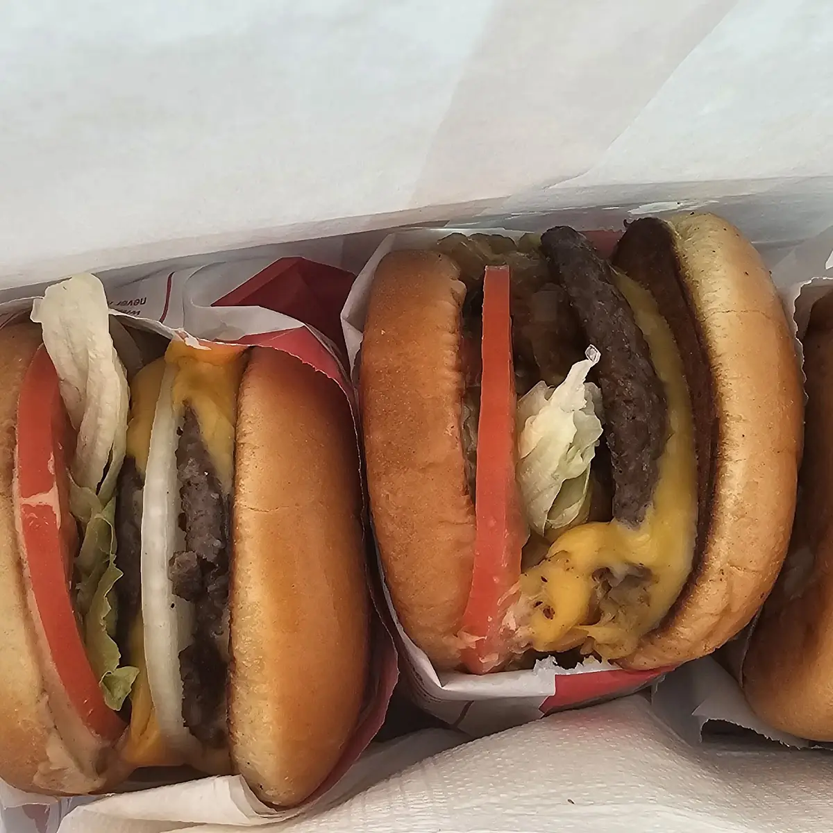 Double Double Cheese Burger