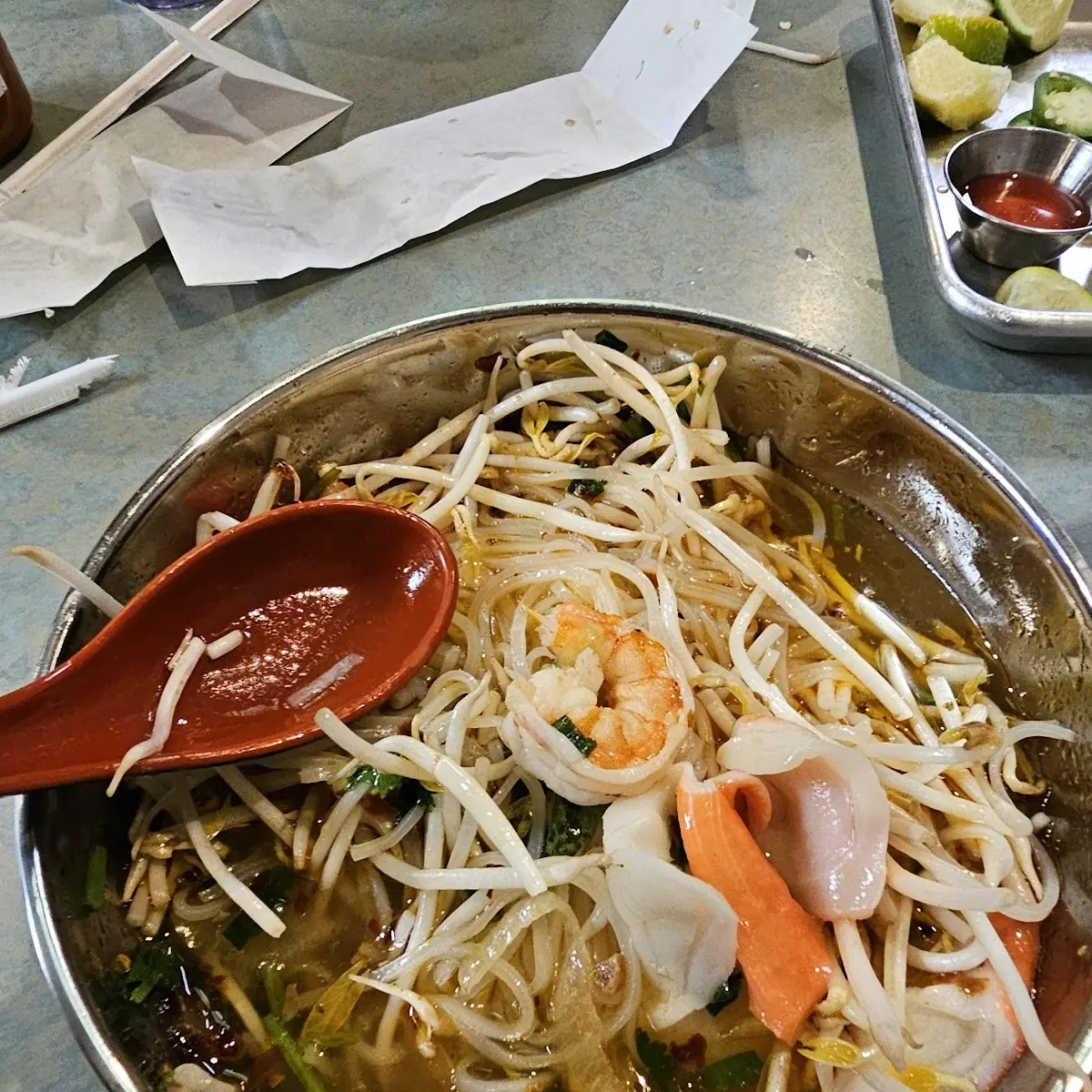 Pork Seafood Noodle Soup