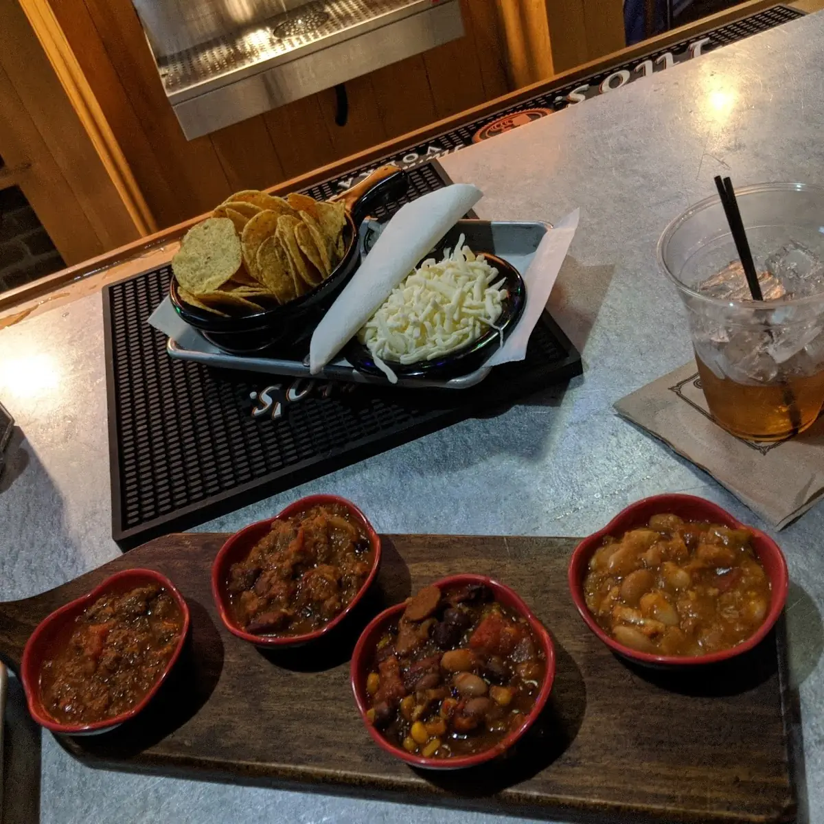 Chili Sampler Platter