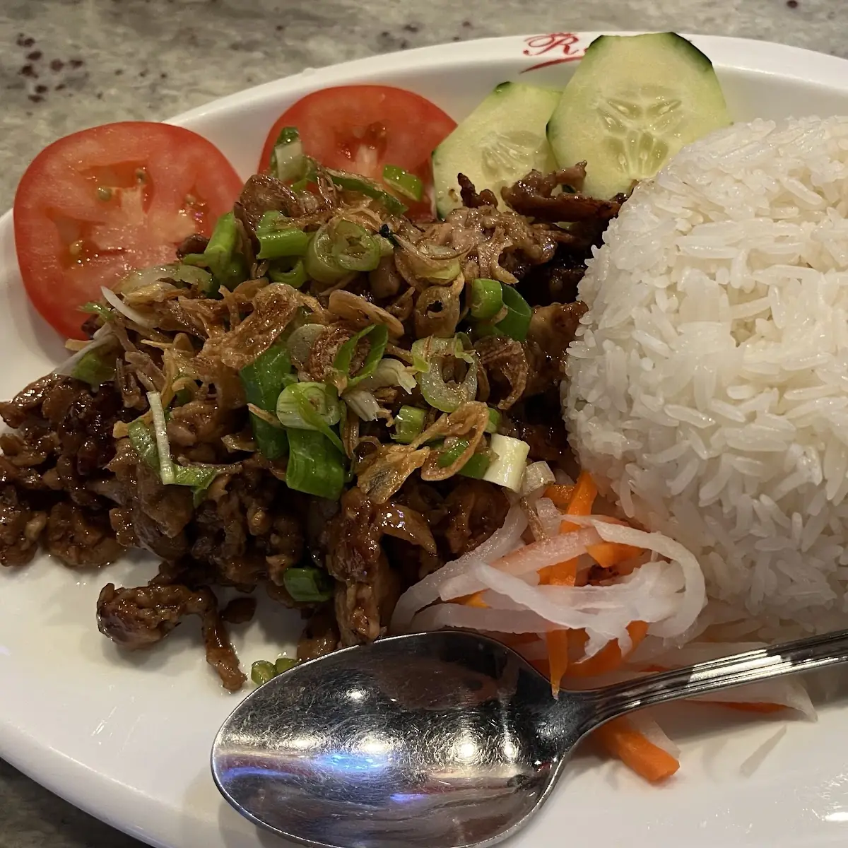 Lemongrass Chicken Rice