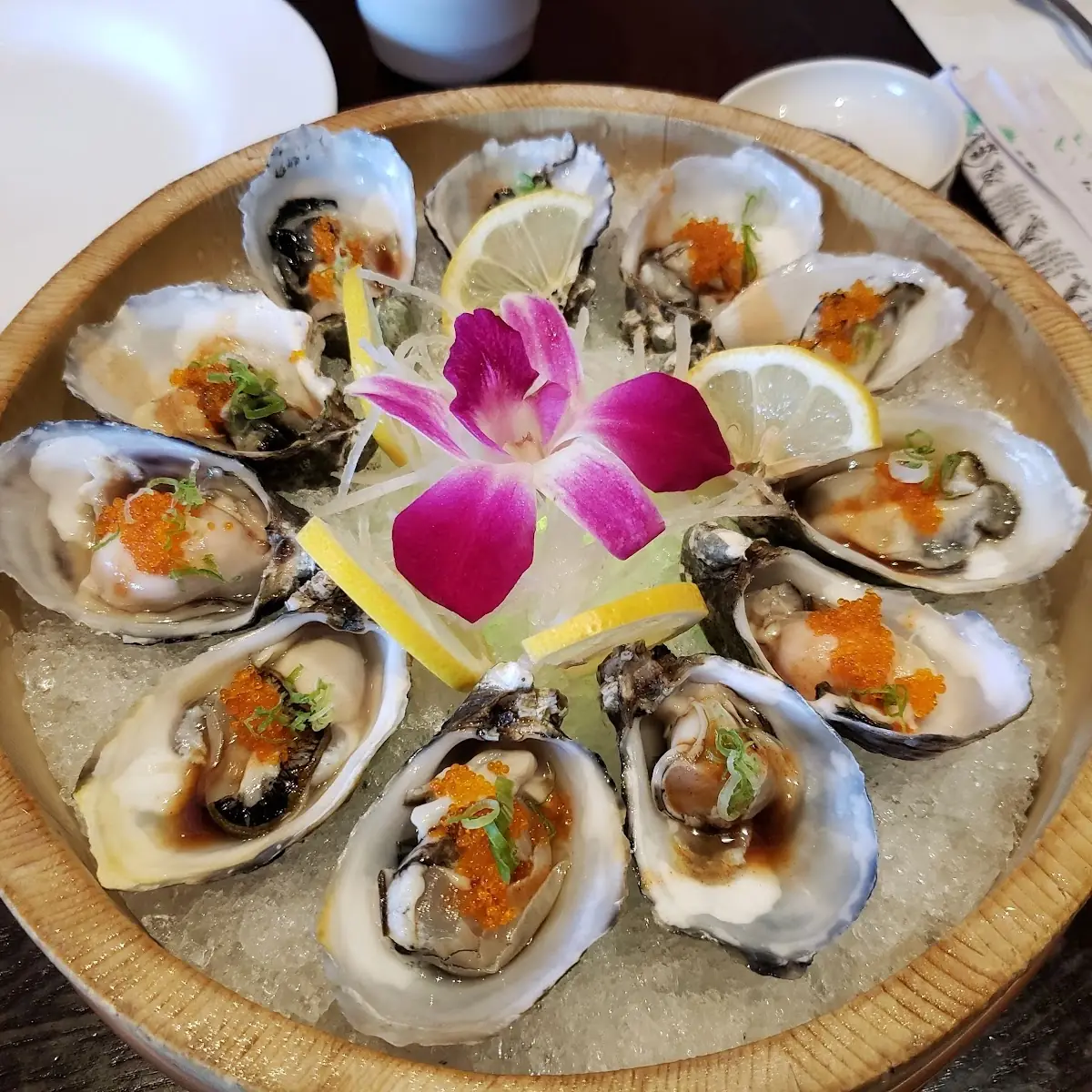 Fresh Oysters on the Half Shell