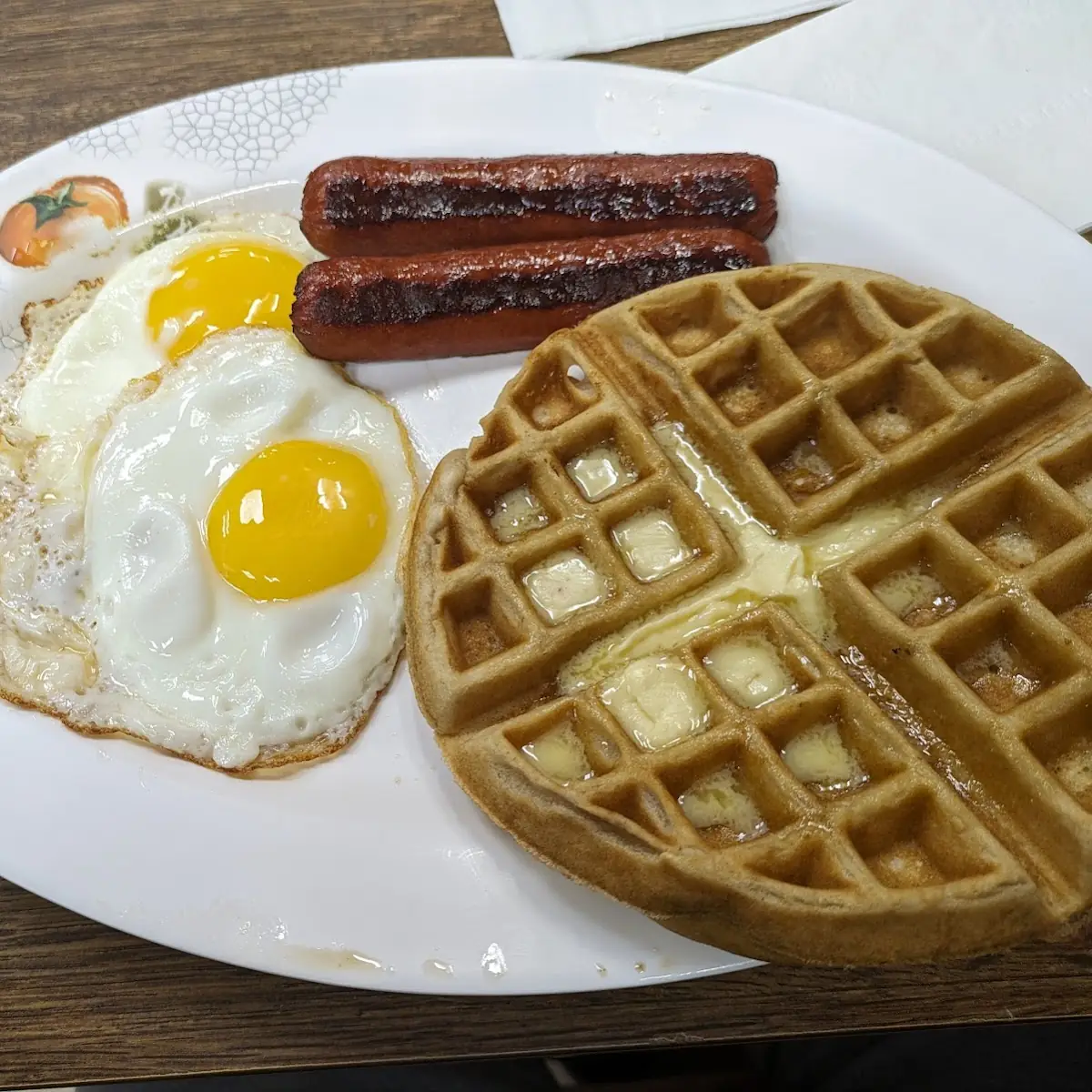 Turkey Bacon or Sausage Omelet