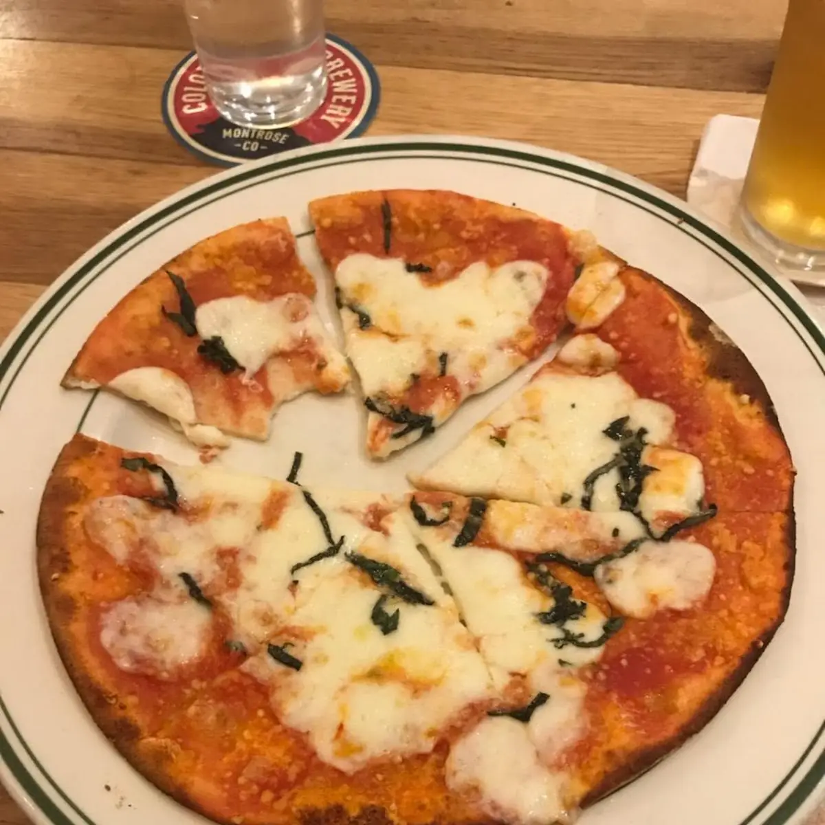Gluten Free Margherita Pizza