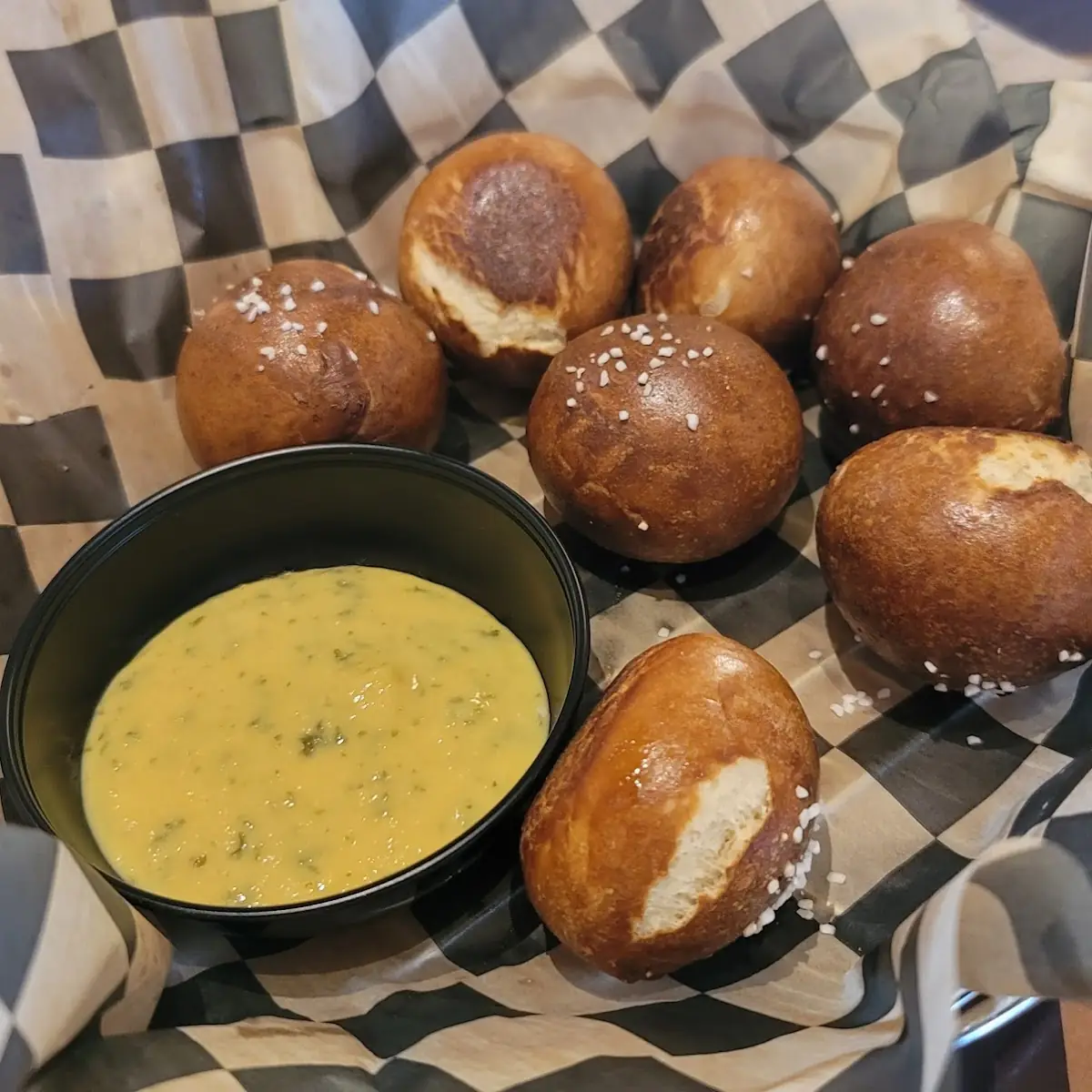 Hot Pretzel Bites