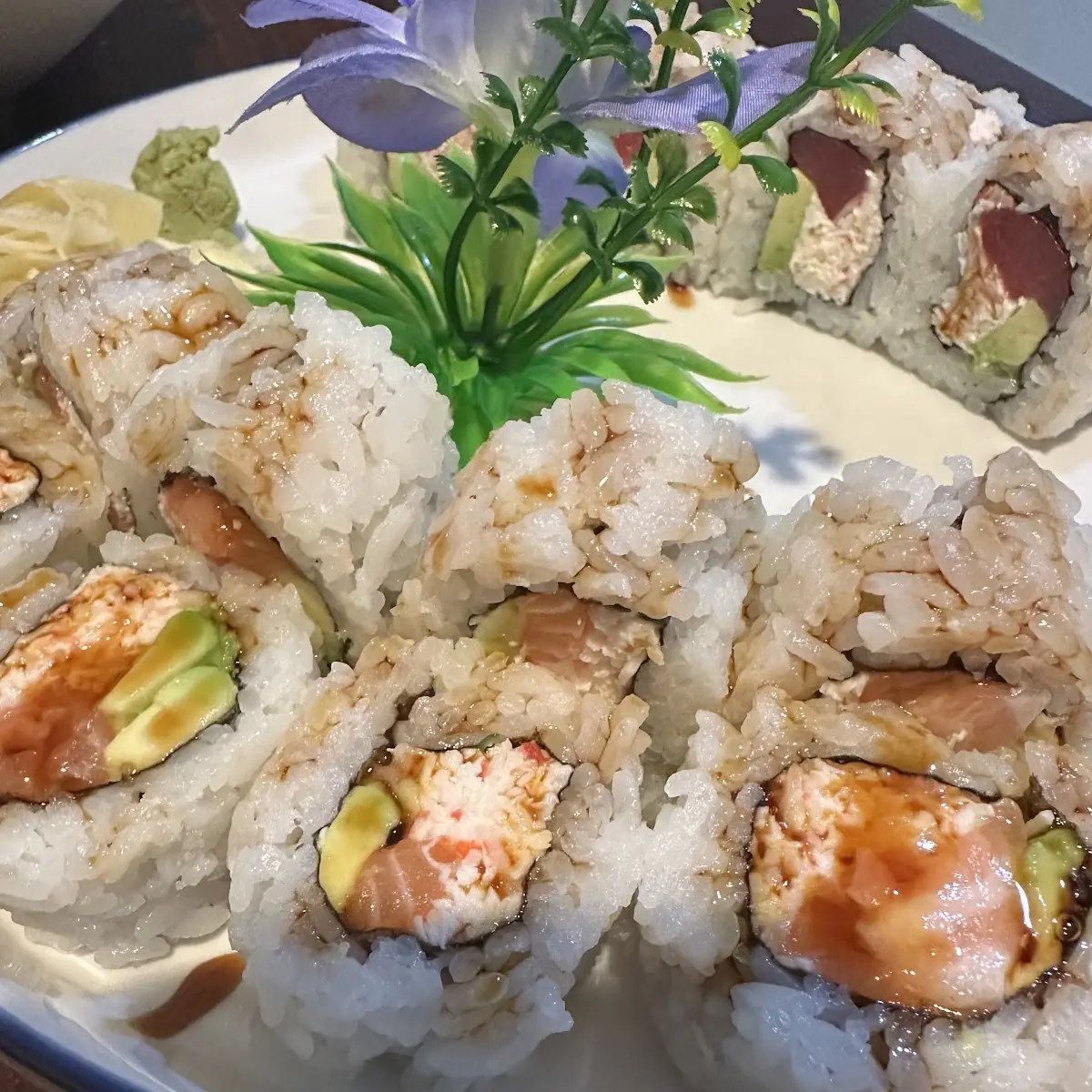 Tuna and Shrimp Tempura Rolls