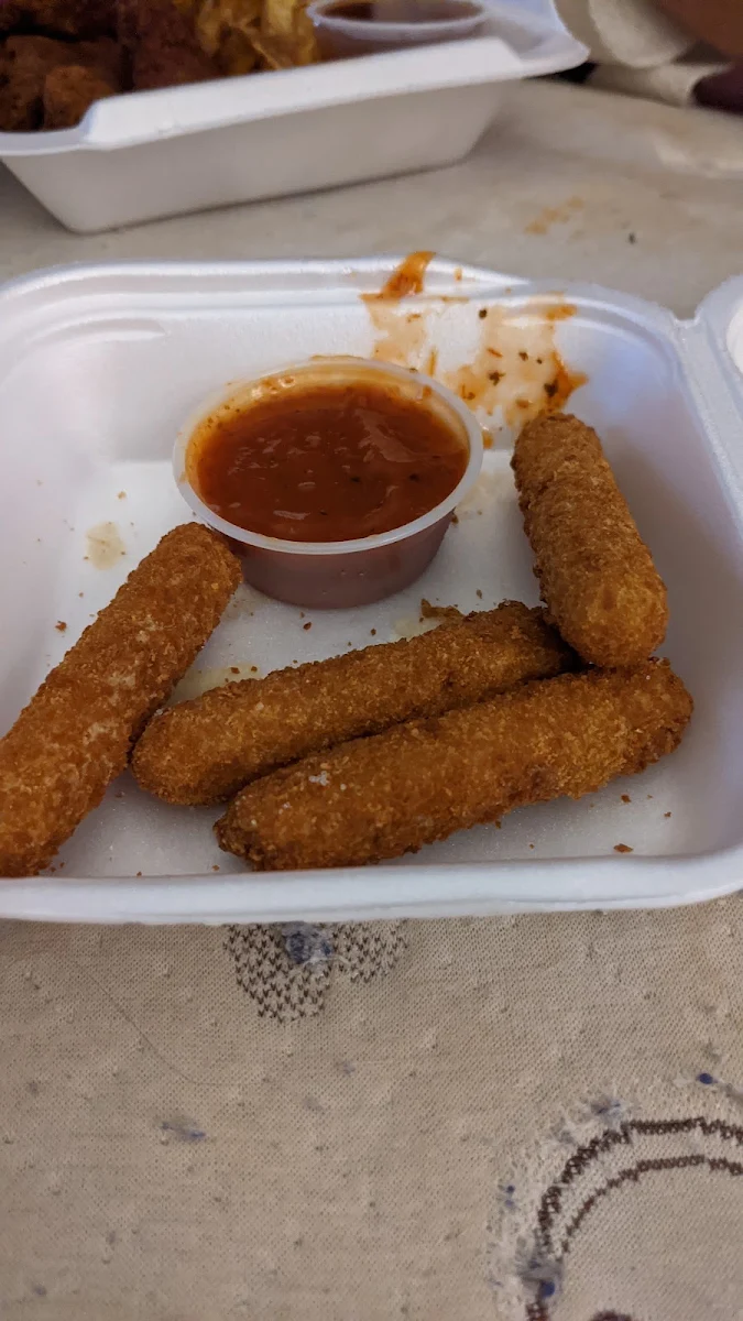 Tiny Tasteless Mozzarella Sticks