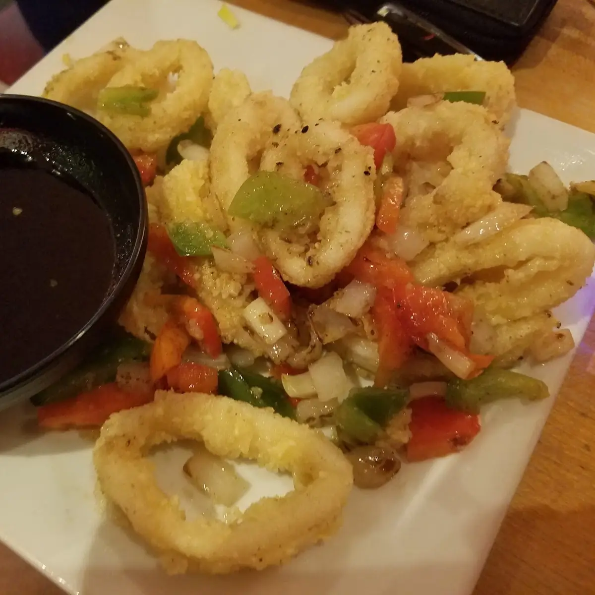 Calamari Rings in Sauce