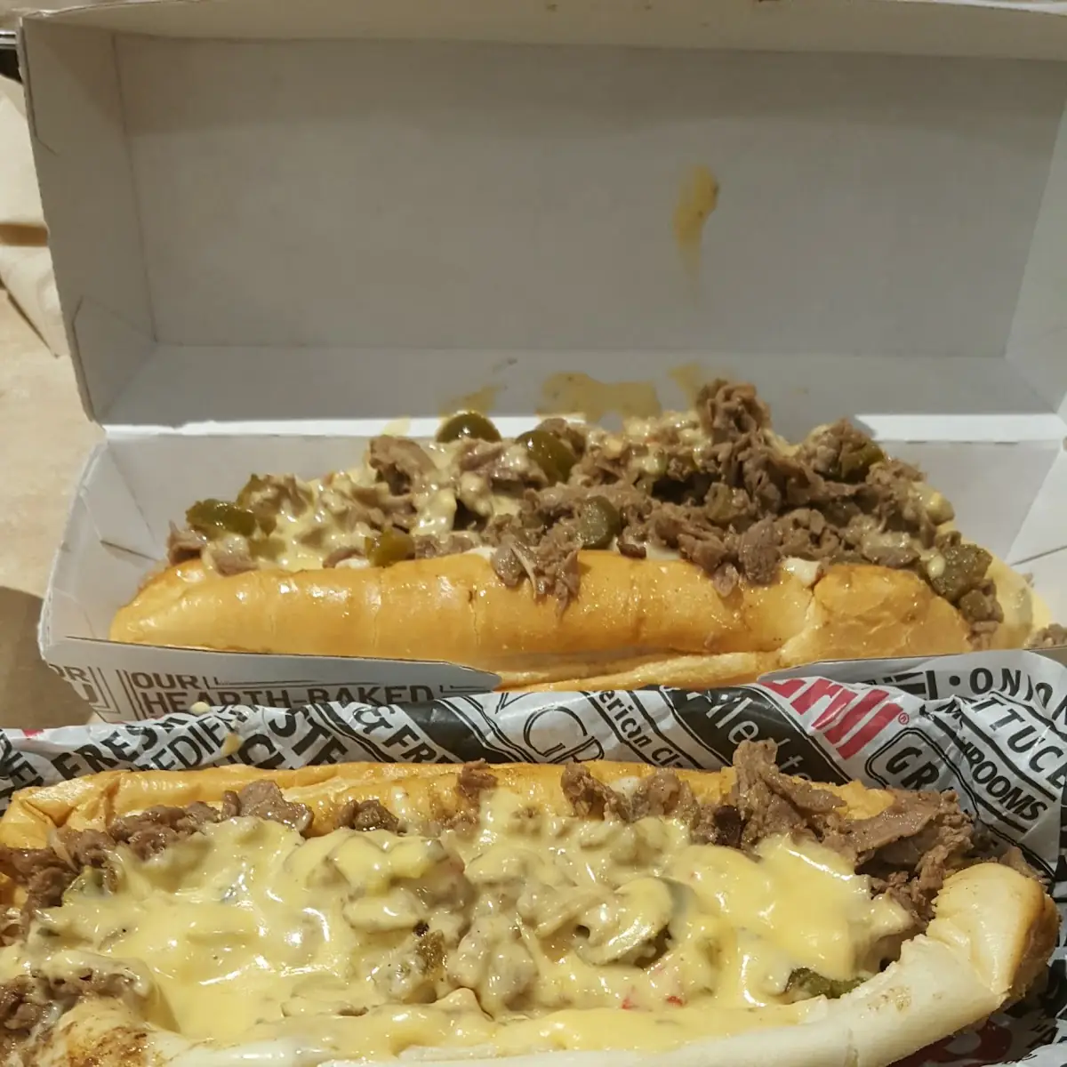 Philly Cheesesteak Fireball with Queso