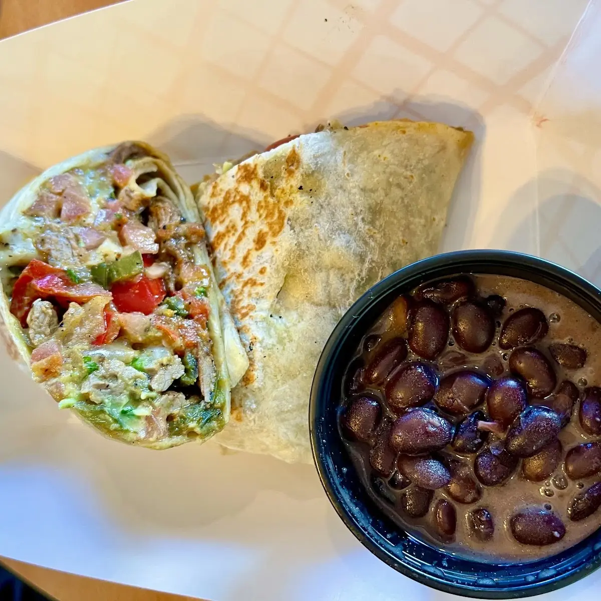 Mexi-Asian Burrito