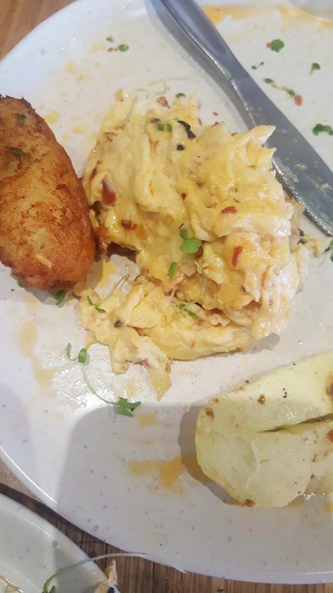 Chilli Scrambled Eggs, The Green Olive