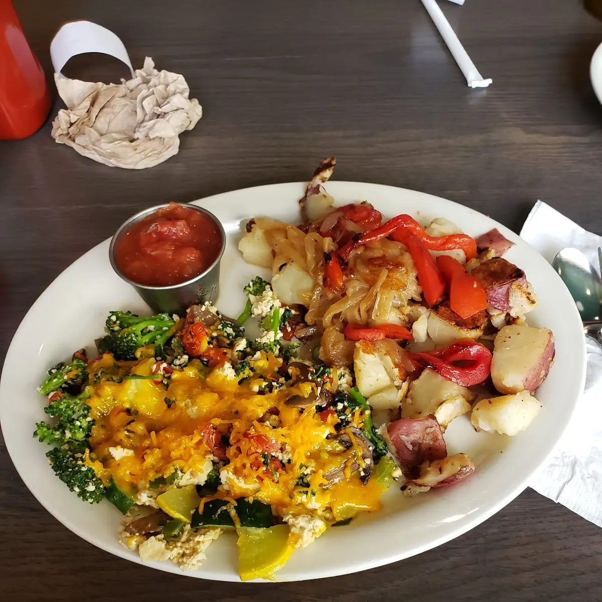 Vegan Breakfast Burrito Without the Wrap