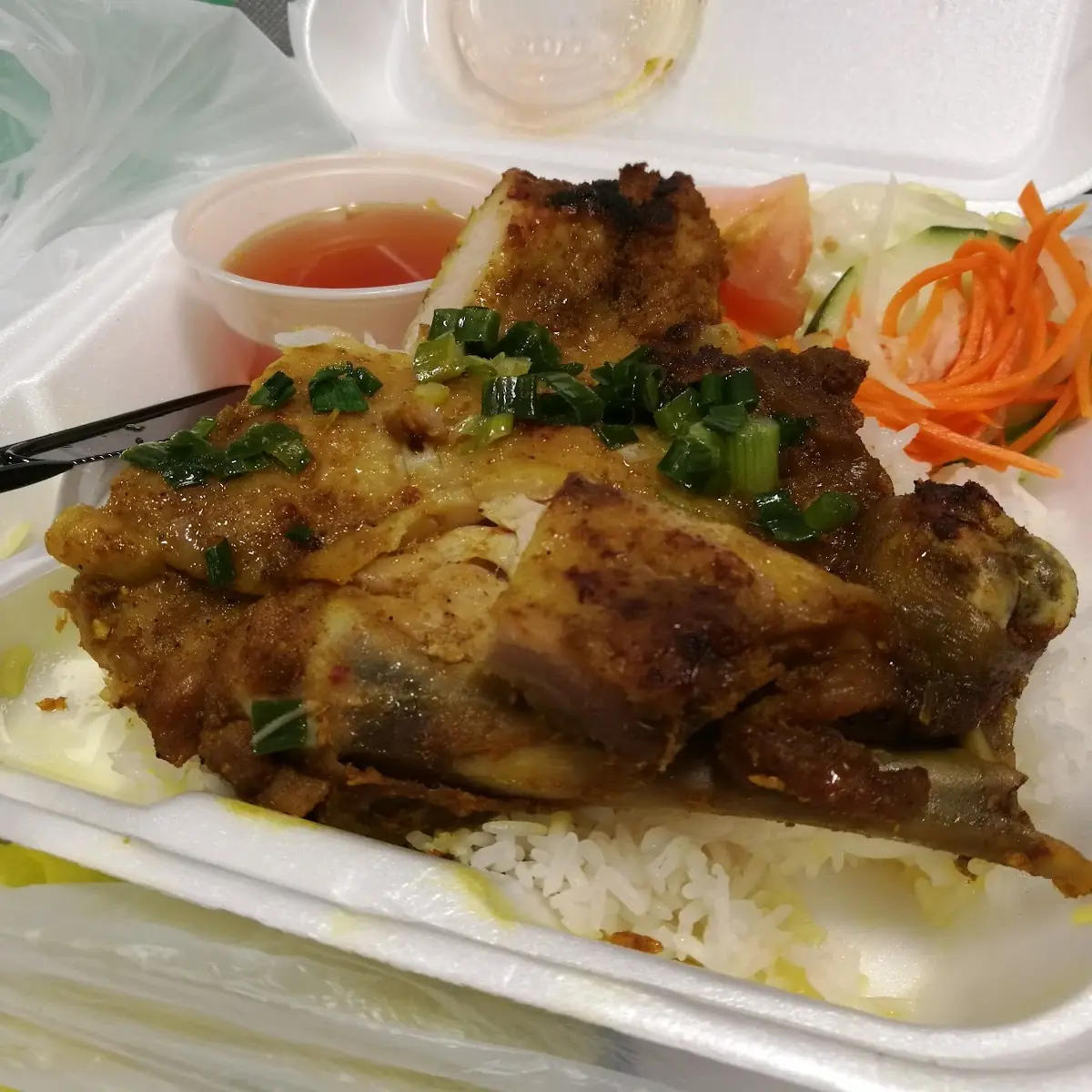 Grilled Chicken Rice Plate