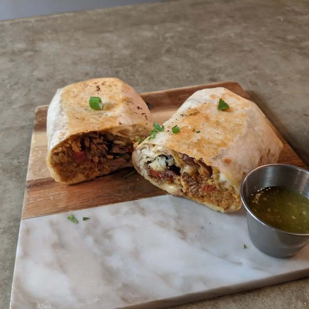 Ancho Steak Burrito