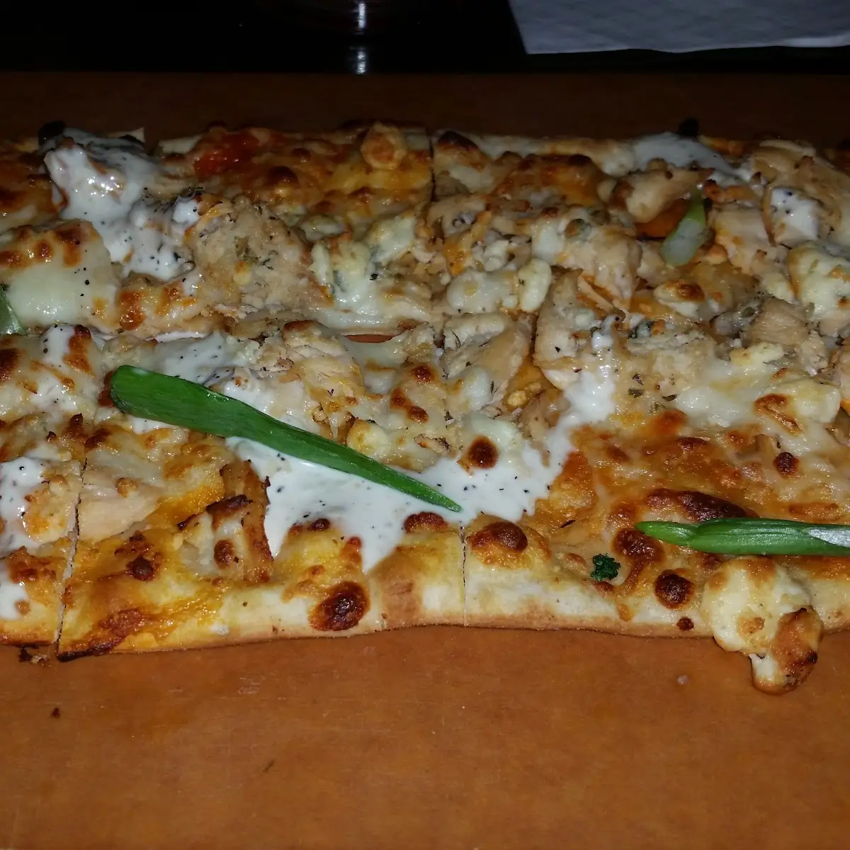 Buffalo Chicken Flatbread